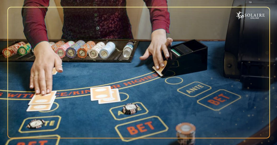Baccarat Tips - A Casino Dealer Playing Baccarat