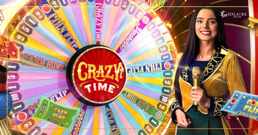 Evolution Live Has Officially Launched On Solaire Online - Crazy Time
