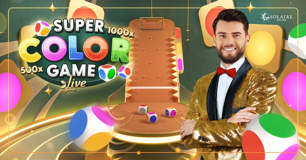 Evolution Live Has Officially Launched On Solaire Online - Super Color Game Live