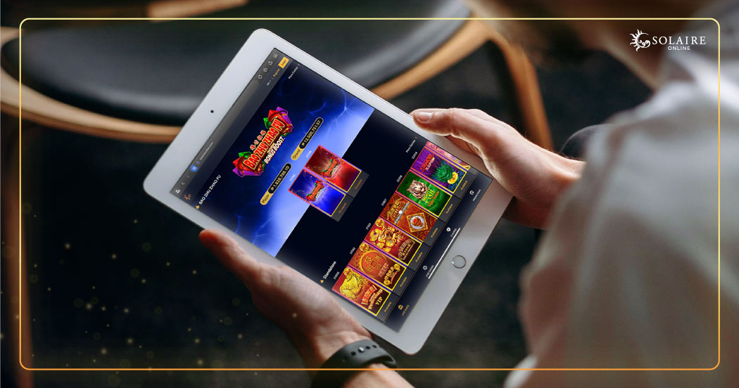 New Casino Slot Games - Solaire Online Live Slots On Tablet